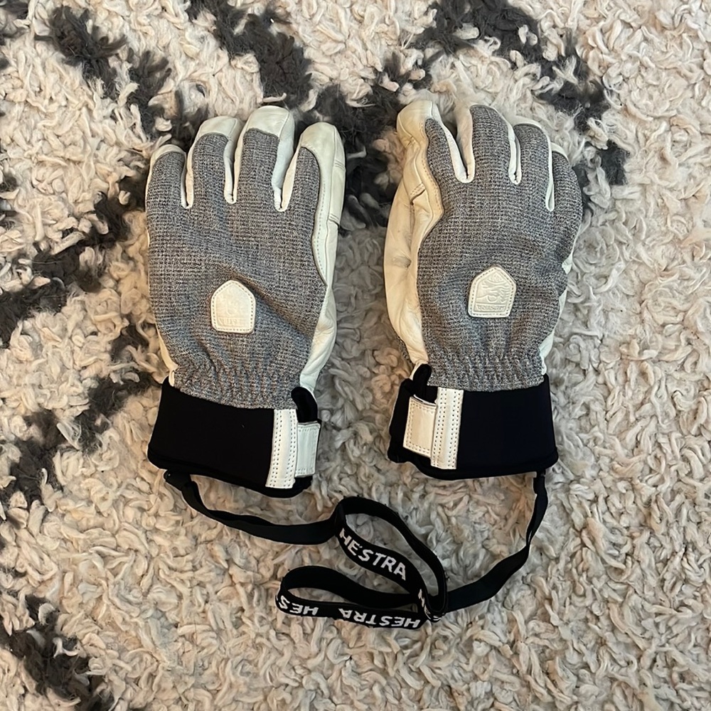 Hestra Womens Ski Gloves, Size 7